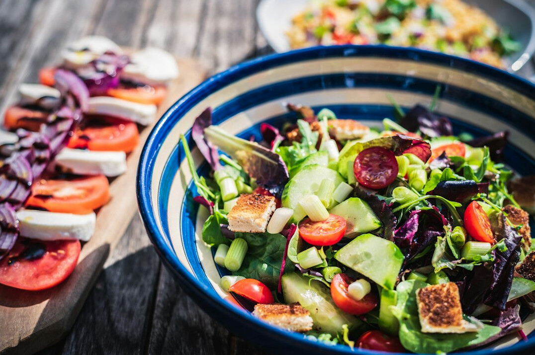 colorful healthy salad